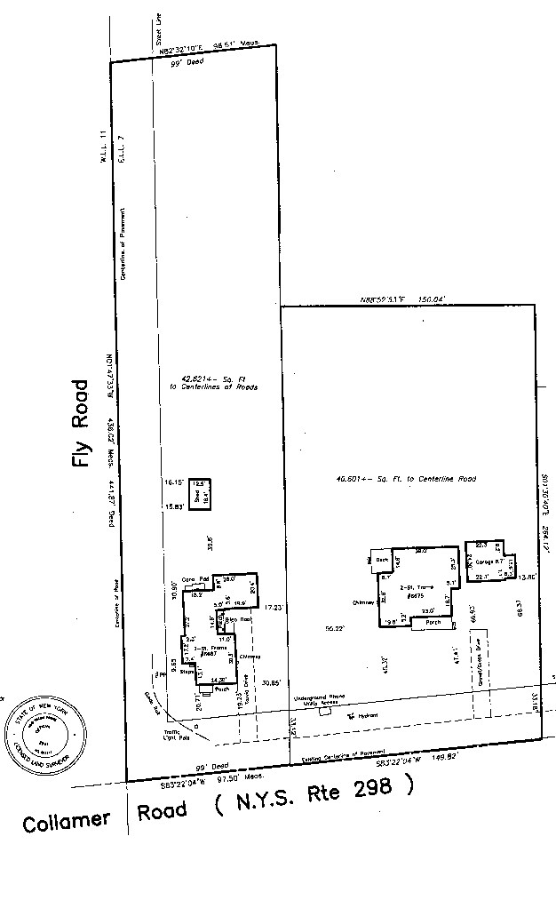 Meyers Rd and Fly Rd, East Syracuse, NY for sale Plat Map- Image 1 of 2