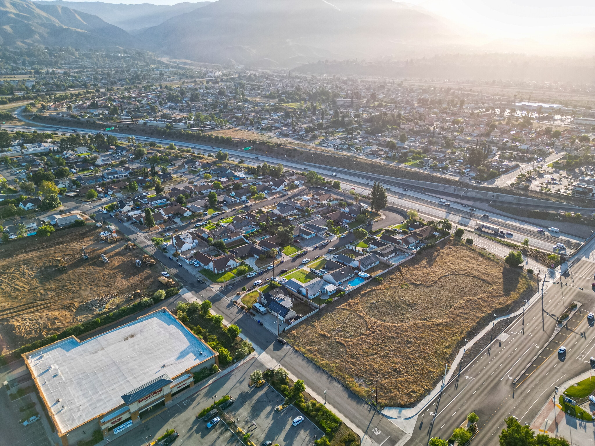 North West Quadrant of 210 Freeway and Baseline Rd, Highland, CA for lease Building Photo- Image 1 of 7