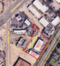 11424 Garland Rd, Dallas, TX - AERIAL  map view