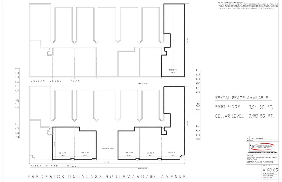 2611-2615 Frederick Douglass Blvd, New York, NY à vendre - Photo du bâtiment - Image 1 de 1