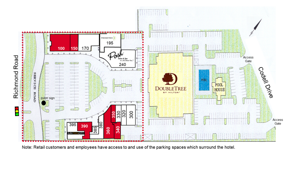 2573 Richmond Rd, Lexington, KY à louer - Plan de site - Image 2 de 11