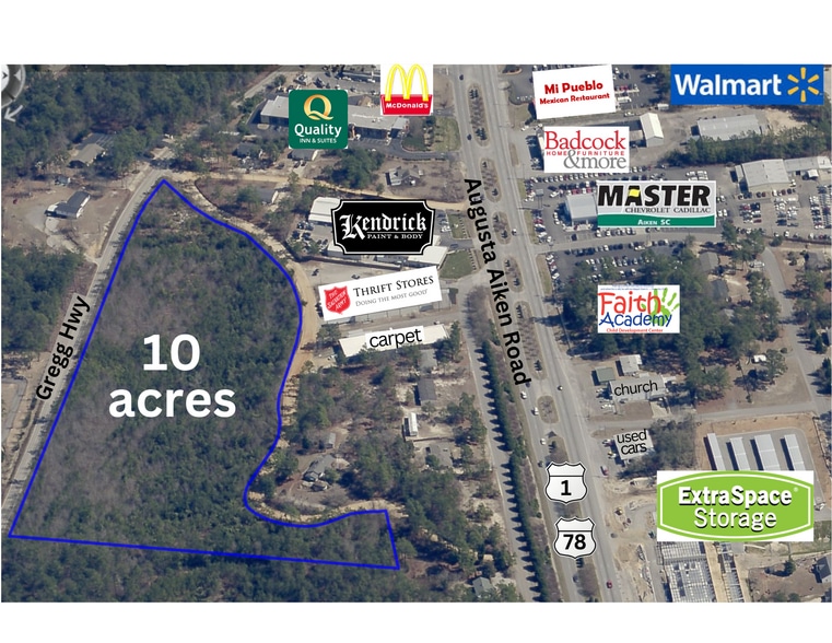 Gregg Hwy, Aiken, SC for sale - Building Photo - Image 1 of 4