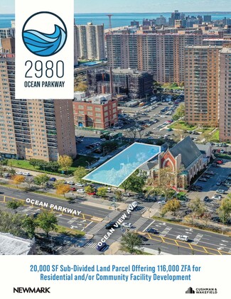 Plus de détails pour 2980 Ocean Pky, Brooklyn, NY - Terrain à vendre