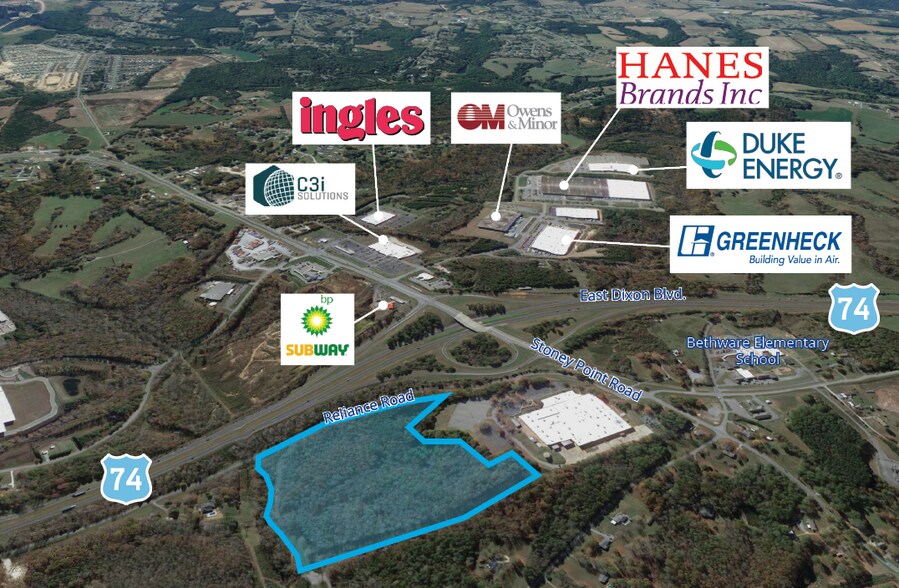 Reliance Rd, Kings Mountain, NC à vendre - Photo du bâtiment - Image 2 de 2