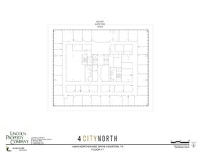 16945 Northchase Dr, Houston, TX à louer Plan de site- Image 1 de 1