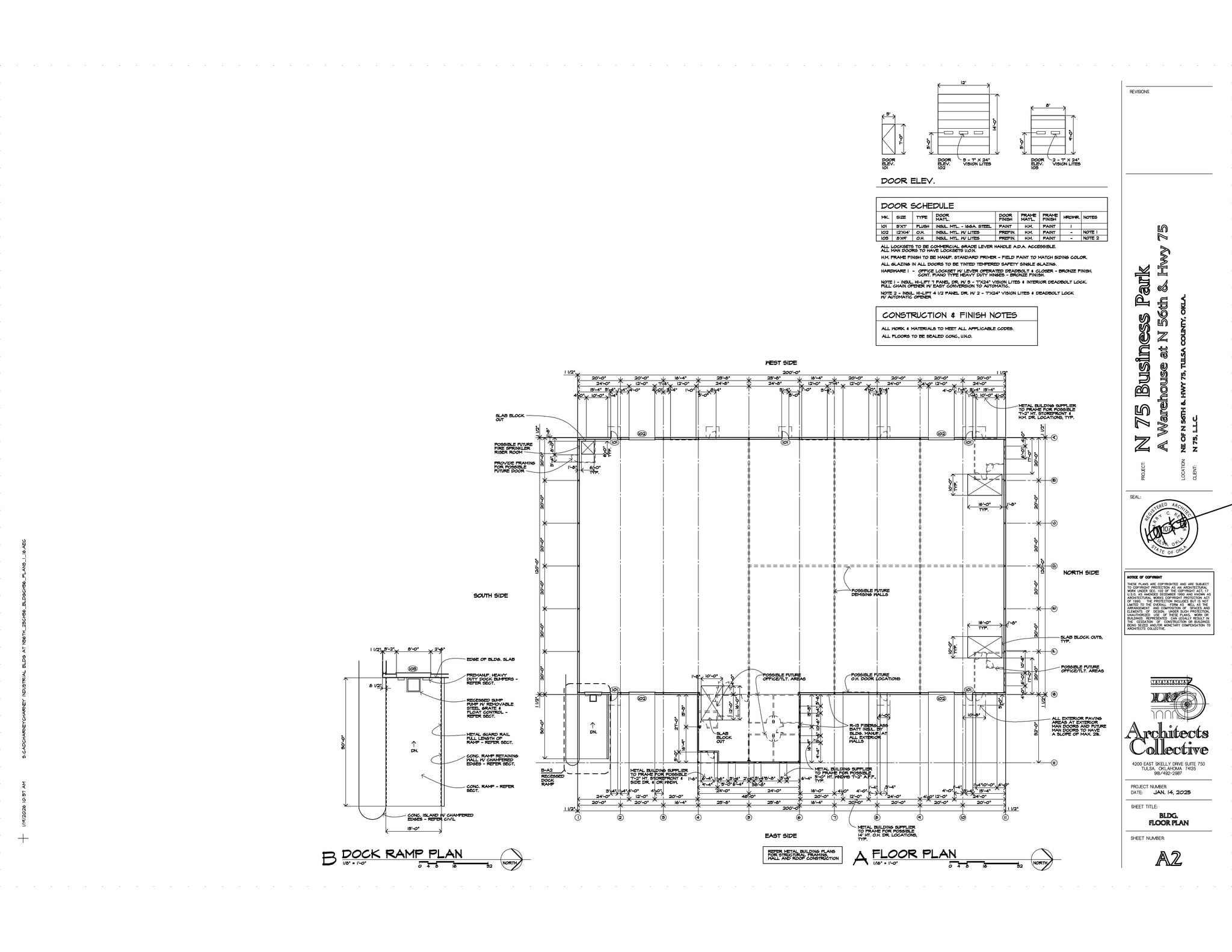 3121 East 56th Street North, Tulsa, OK for lease Site Plan- Image 1 of 3