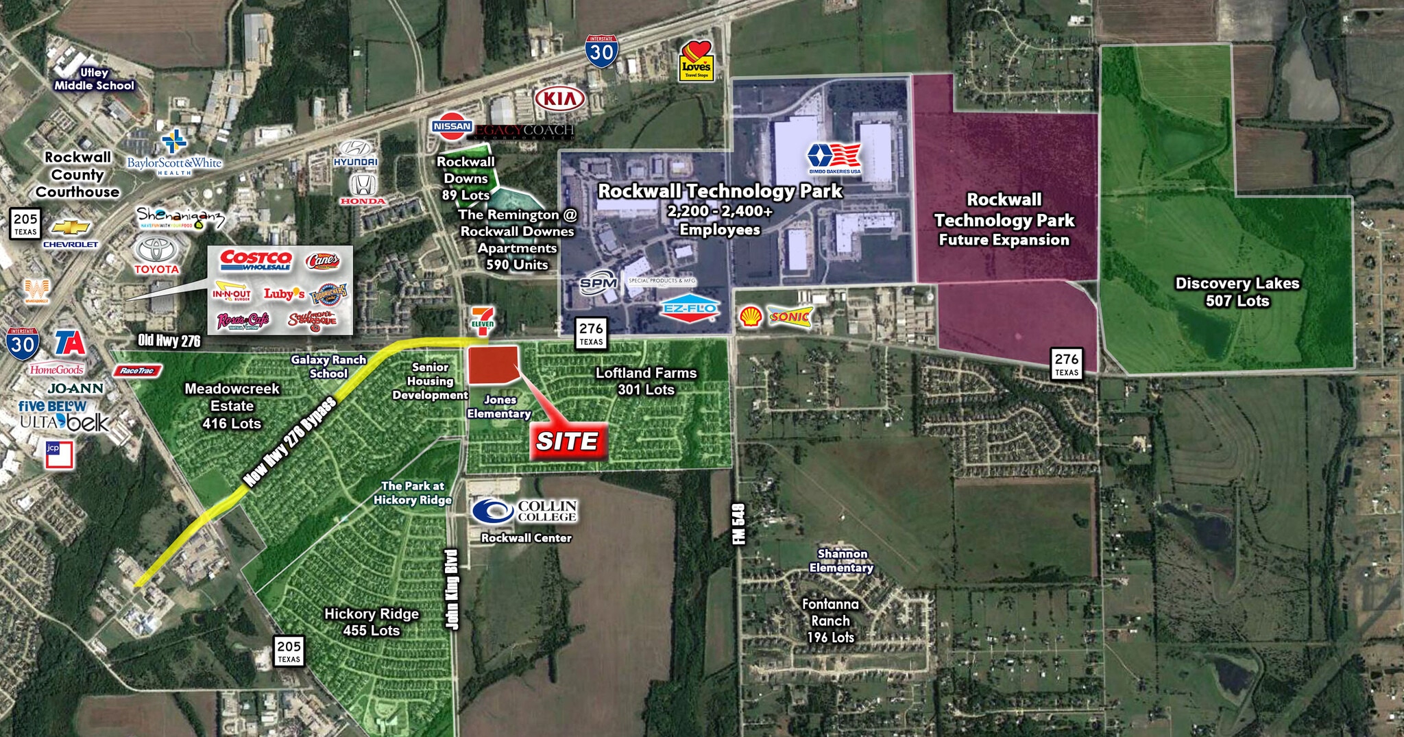 Highway 276 & John King Boulevard, Rockwall, TX for sale Building Photo- Image 1 of 1