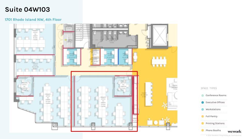 1701 Rhode Island Ave NW, Washington, DC for lease Floor Plan- Image 1 of 1