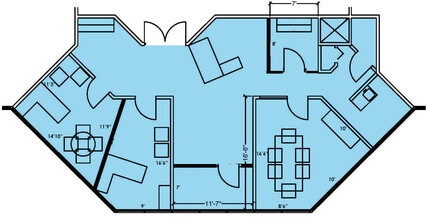 20397 Route 19 N, Cranberry Township, PA for lease Floor Plan- Image 2 of 4
