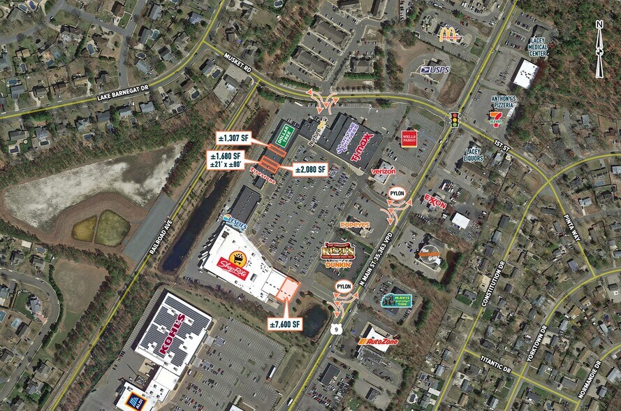 344 US Highway 9, Lanoka Harbor, NJ à louer - Aérien - Image 2 de 11