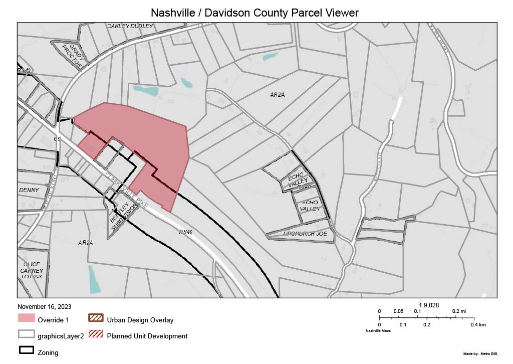 5424 Clarksville Hwy, Whites Creek, TN à vendre Plan cadastral- Image 1 de 3
