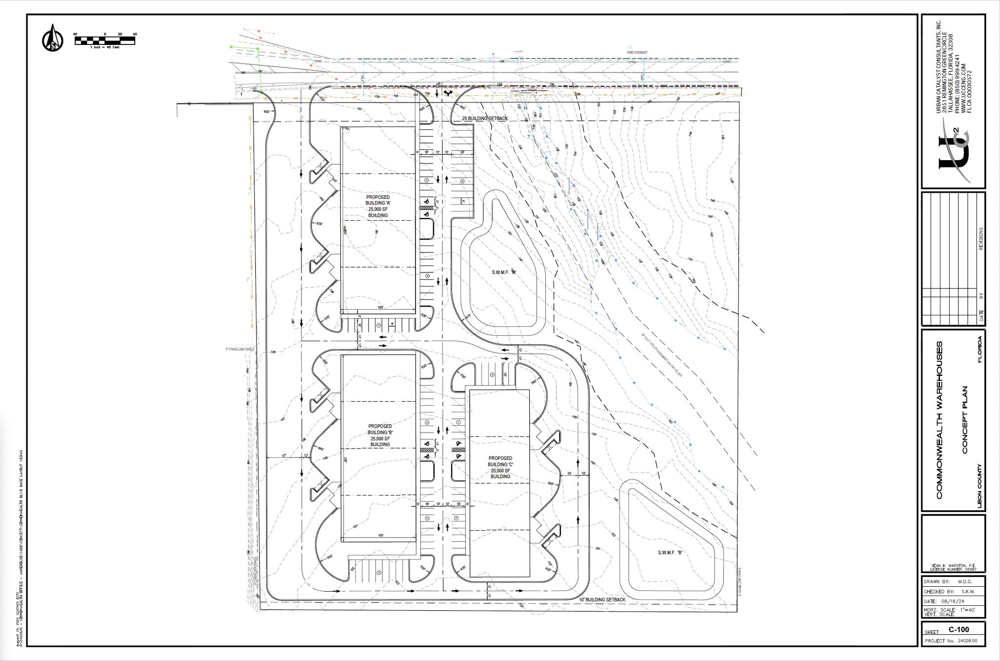 3901 Commonwealth Blvd, Tallahassee, FL à louer Plan de site- Image 1 de 3