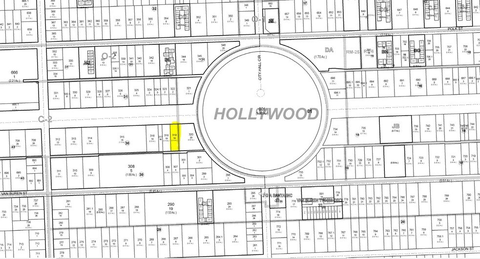 2640 Hollywood Blvd, Hollywood, FL for lease - Plat Map - Image 2 of 10