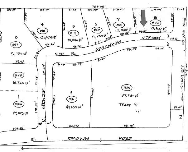 1152 E Greenway St, Mesa, AZ for lease - Plat Map - Image 3 of 13