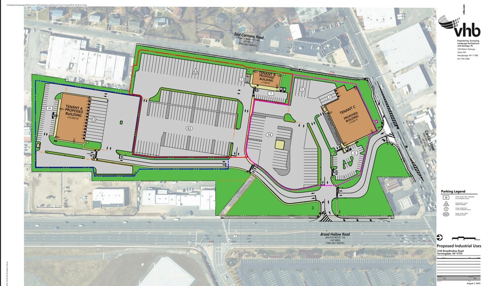 1330 Broad Hollow Rd, Farmingdale, NY for lease - Site Plan - Image 3 of 3