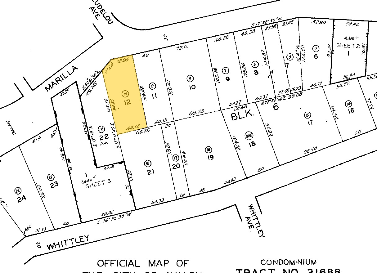 200 Marilla Ave, Avalon, CA à vendre Plan cadastral- Image 1 de 1