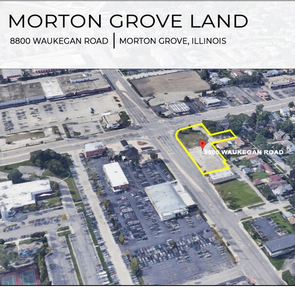 8800 Waukegan Rd, Morton Grove, IL for lease - Aerial - Image 1 of 1