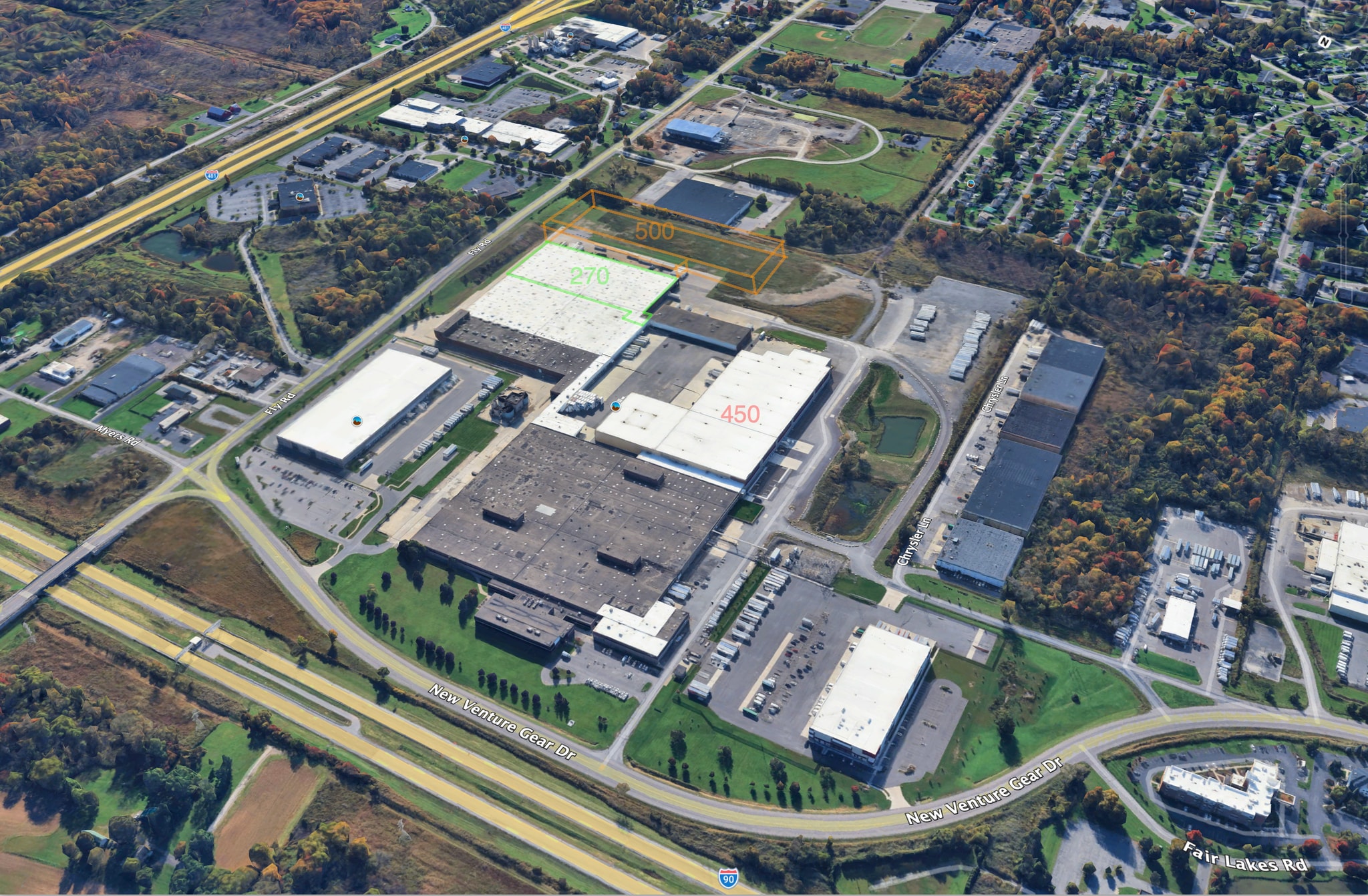 6600 New Venture Gear Dr, East Syracuse, NY for lease Aerial- Image 1 of 1