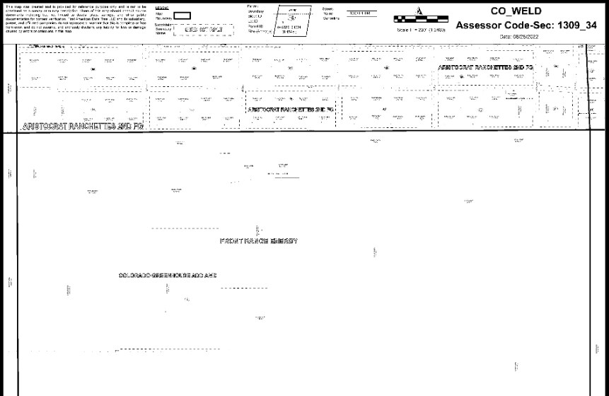 15450 County Road 16, Fort Lupton, CO à louer - Plan cadastral - Image 3 de 3