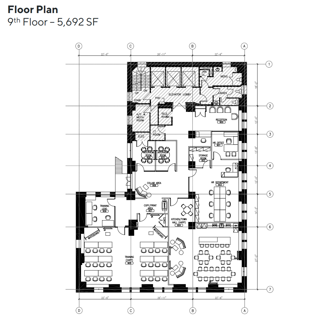 69 Yonge St, Toronto, ON for lease Floor Plan- Image 1 of 1