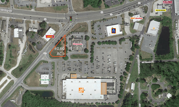 215 SW Home Depot Dr, Lake City, FL - aerial  map view