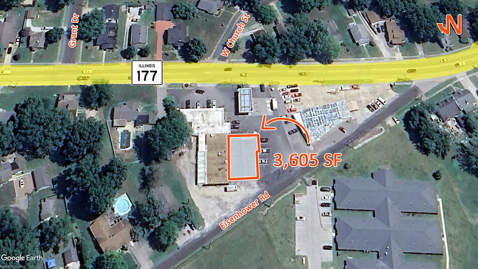 1040 W Main St, Mascoutah, IL à louer - Aérien - Image 2 de 11