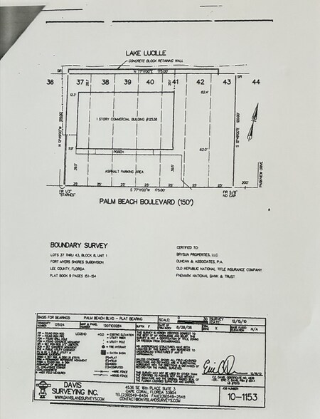 12538 Palm Beach Blvd, Fort Myers, FL à vendre - Plan de site - Image 2 de 25