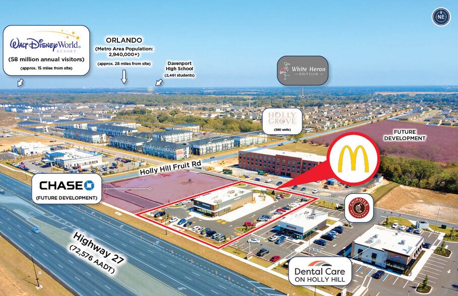 913 Workman Way, Davenport, FL à vendre - Aérien - Image 2 de 11