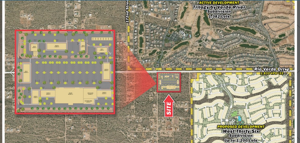 16904 Rio Verde Dr, Rio Verde, AZ à vendre - Plan de site - Image 3 de 11