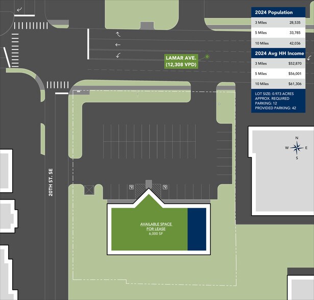 2010 Lamar Ave, Paris, TX for lease - Site Plan - Image 2 of 12