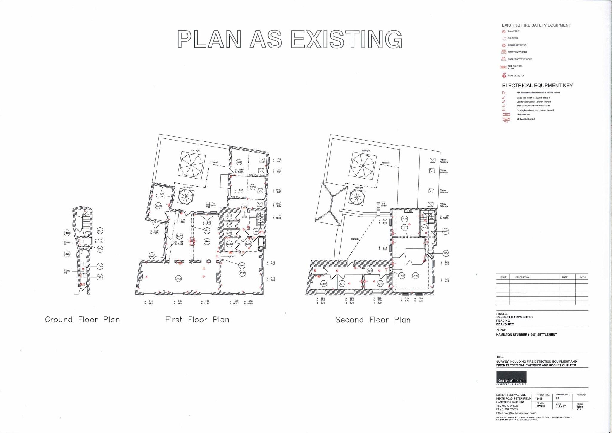 55-56 St Marys Butts, Reading for lease Floor Plan- Image 1 of 2