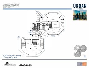 222 W Las Colinas Blvd, Irving, TX à louer Plan d’étage- Image 1 de 1