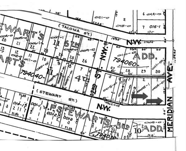 103 E Stewart Ave, Puyallup, WA for lease - Plat Map - Image 2 of 2