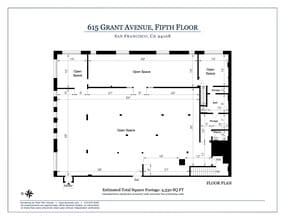 601-625 Grant Ave, San Francisco, CA for lease Floor Plan- Image 1 of 11