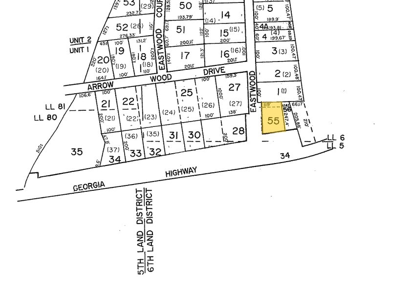 2180 Highway 34 E, Newnan, GA à vendre - Plan cadastral - Image 3 de 55
