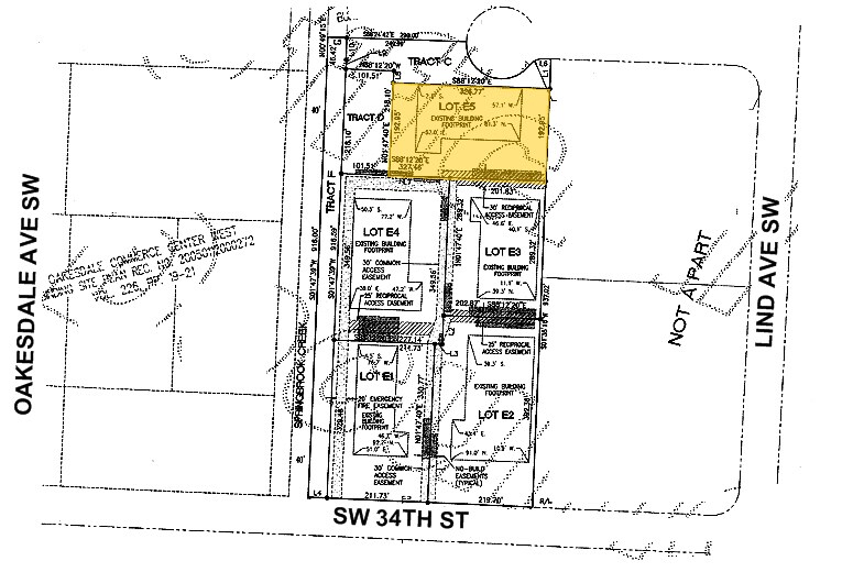720 SW 34th St, Renton, WA à louer - Plan cadastral - Image 2 de 6