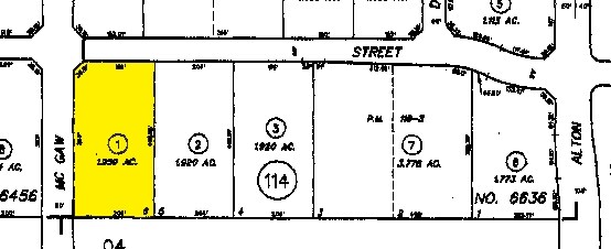 1211 McGaw Ave, Irvine, CA à louer - Plan cadastral - Image 3 de 11