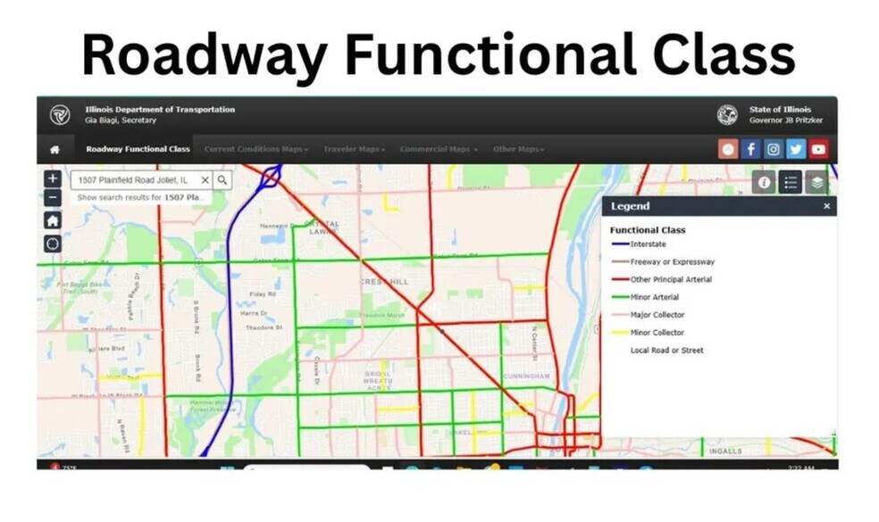 1507 Plainfield rd, Joliet, IL à louer - Autre - Image 3 de 4