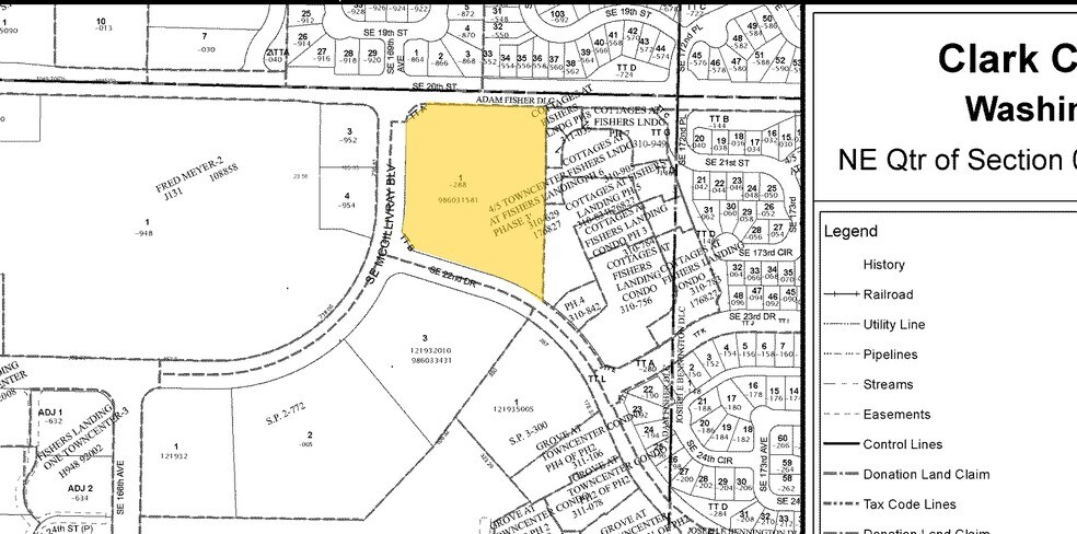 16821 SE McGillivray Blvd, Vancouver, WA à louer - Plan cadastral - Image 2 de 15