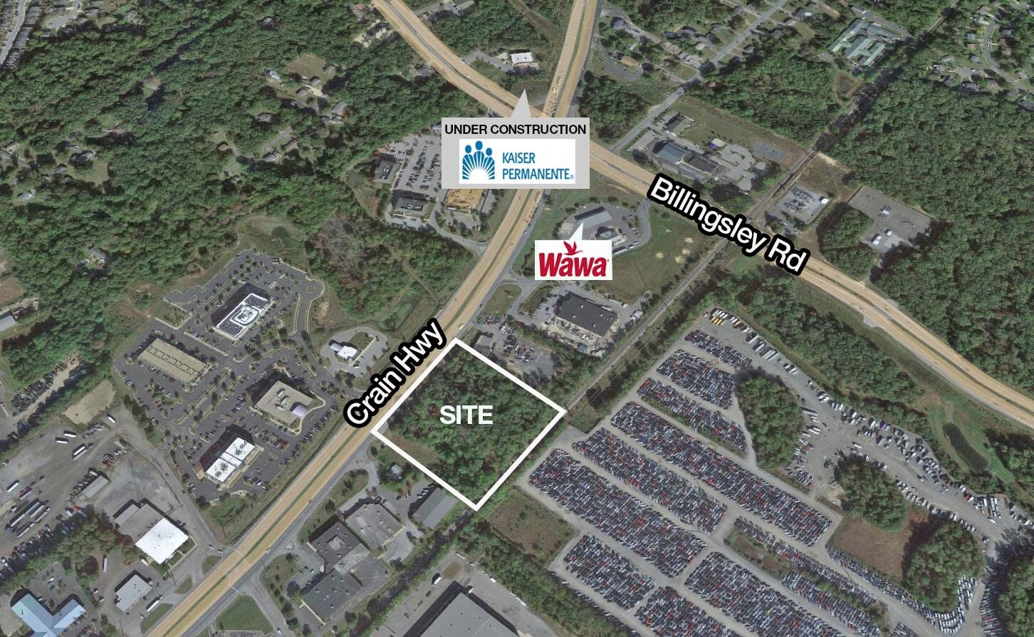 4340 Crain Hwy, White Plains, MD à vendre Photo du bâtiment- Image 1 de 4