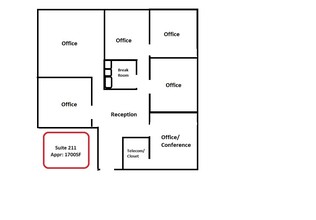 833 E Arapaho Rd, Richardson, TX for lease Floor Plan- Image 1 of 1