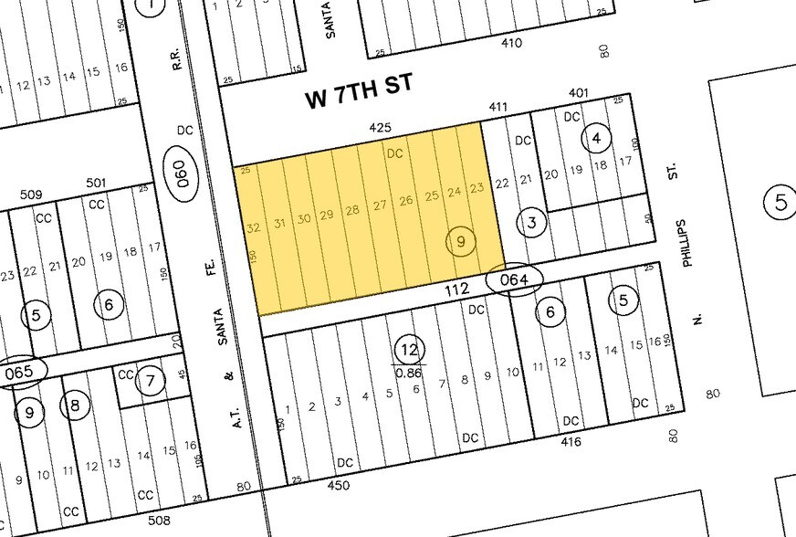 425 W 7th St, Hanford, CA à vendre - Plan cadastral - Image 2 de 37