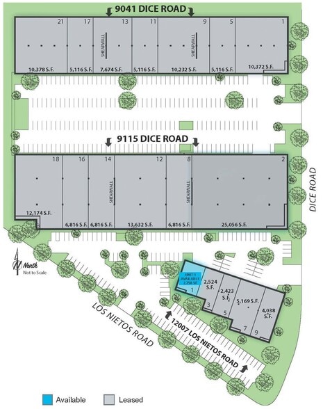 9115 Dice Rd, Santa Fe Springs, CA for lease - Building Photo - Image 2 of 4