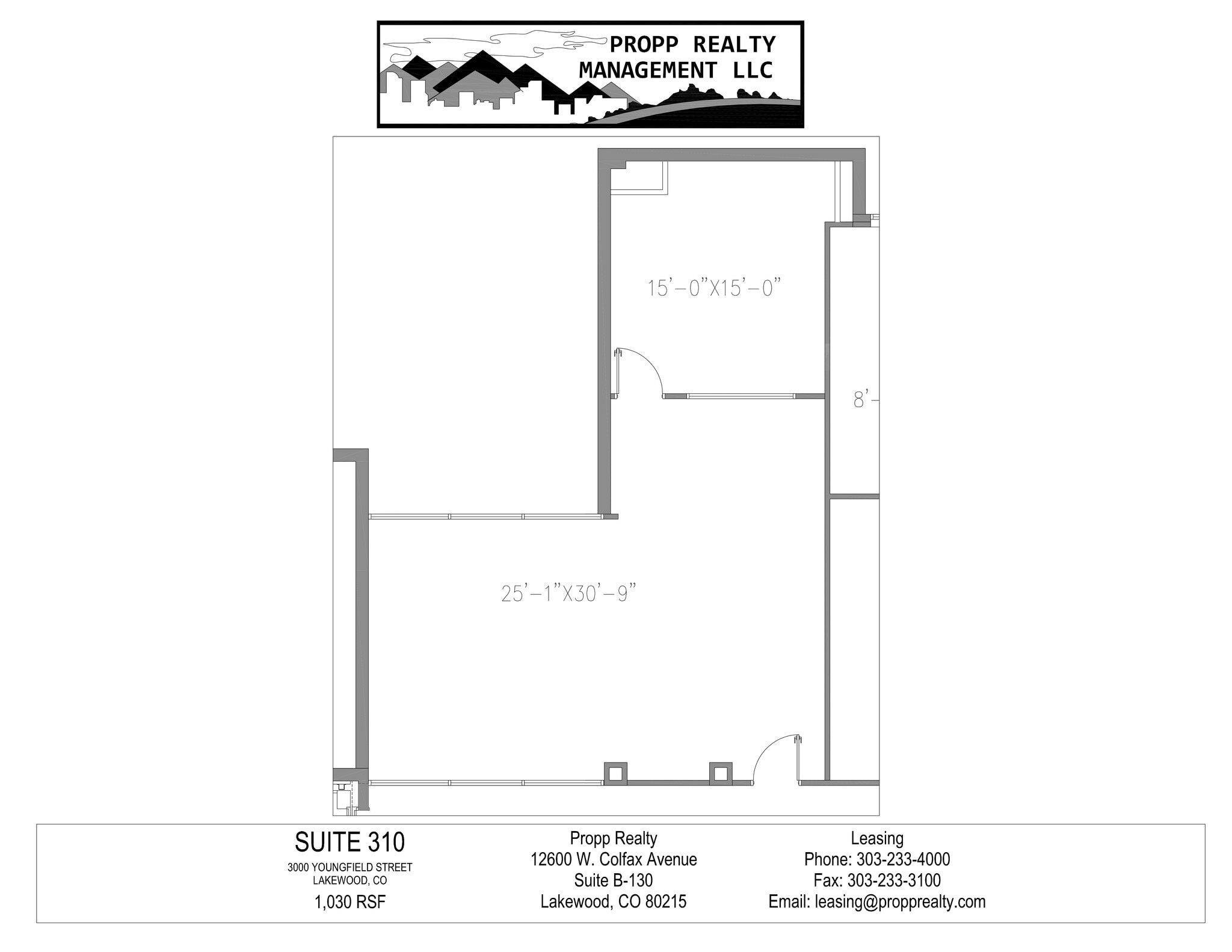 3000 Youngfield St, Wheat Ridge, CO for lease Site Plan- Image 1 of 1