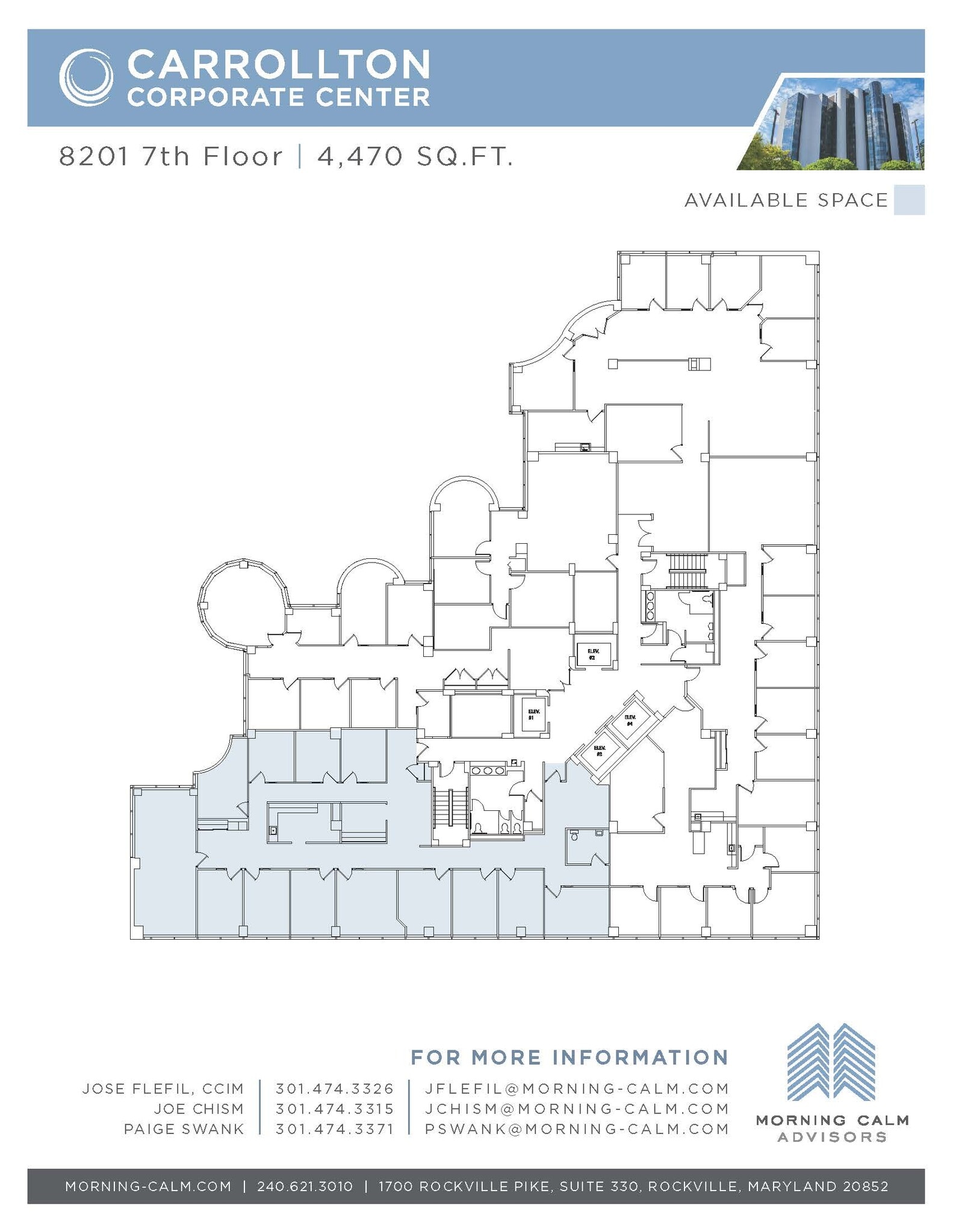 8201 Corporate Dr, Landover, MD for lease Floor Plan- Image 1 of 1