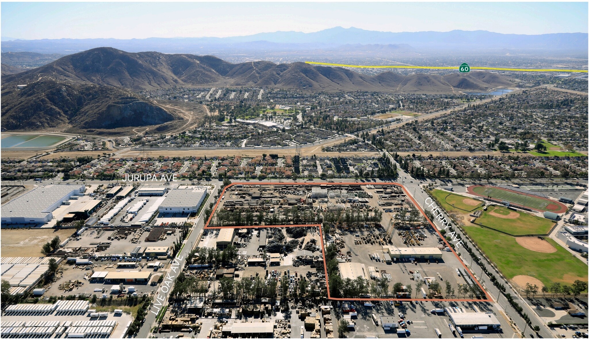NEC Cherry Ave & Jurupa Ave, Fontana, CA for lease Building Photo- Image 1 of 4