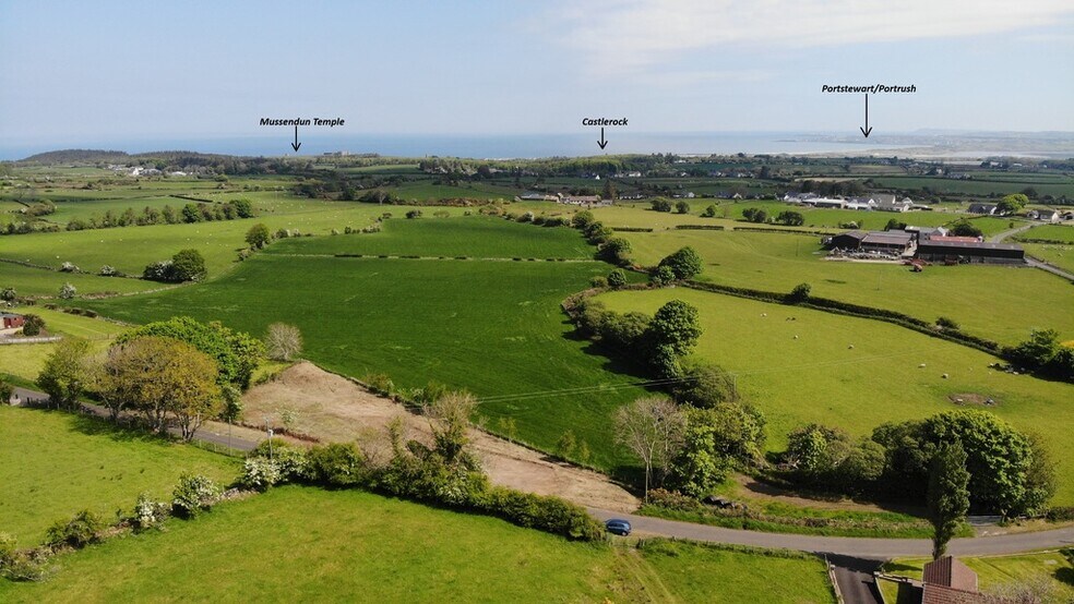 36 Ballyhackett Rd, Coleraine à vendre - Aérien - Image 3 de 10
