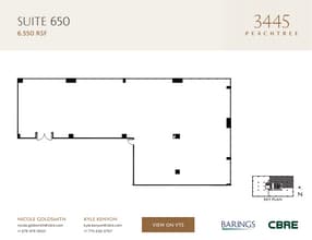 3445 Peachtree Rd NE, Atlanta, GA for lease Floor Plan- Image 1 of 1