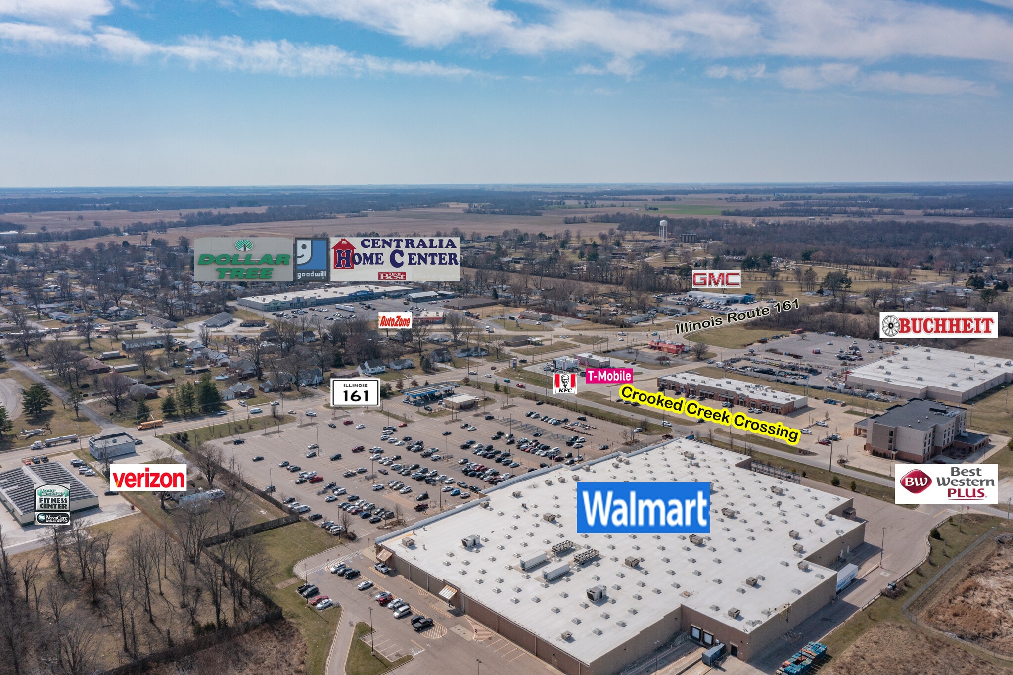 8071-8099 Joliff Bridge Rd, Centralia, IL for lease Primary Photo- Image 1 of 2