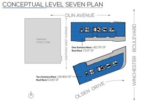 3161 Olsen Dr, San Jose, CA à louer Plan d’étage- Image 1 de 1